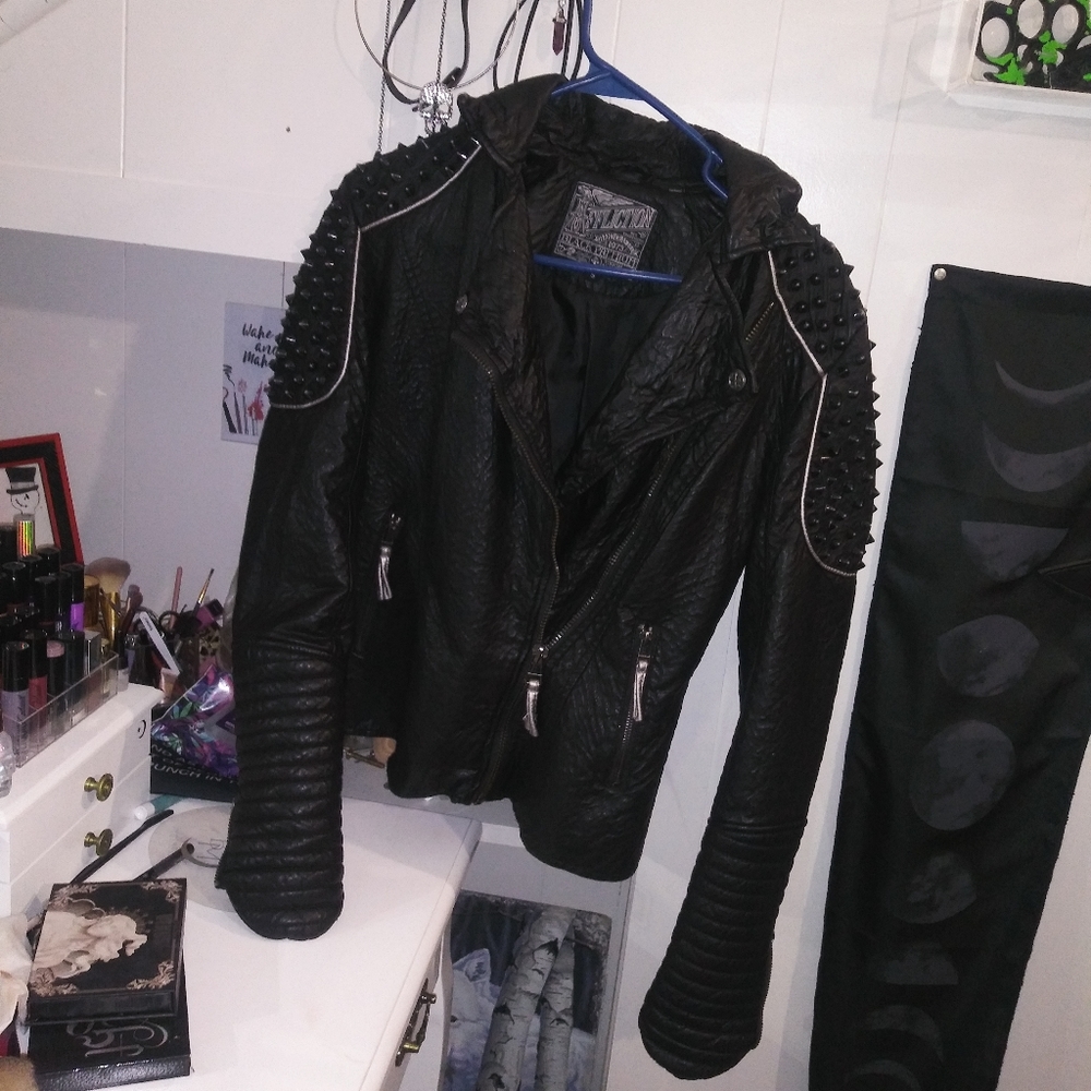 Affliction black premium jacket